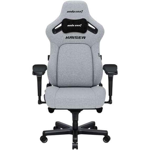 Крісло ігрове Anda Seat Kaiser 4 Fabric Size XL Grey (AD12YDDC-XLL-20-G-CF)