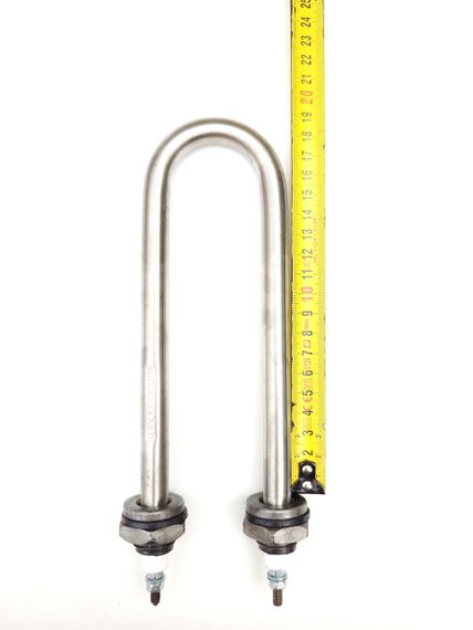 Тен нержавійка 1500W /D13/м22 дугоподібний для води | Зображення 2