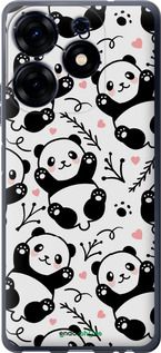 Чохол на Tecno Spark 10 Pro Панди "4318u-3022-2448"