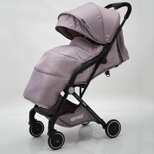 Дитяча прогулянкова легка коляска книжка складана Voyage Smart T3101F. Колір: рожевий | Зображення 4