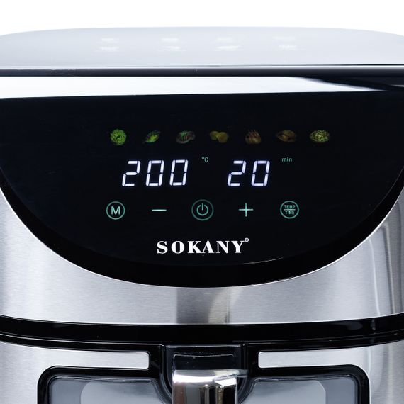 Аерогриль-фритюрниця Sokany на 7 літрів 1800 Вт SK-10031 | Зображення 6