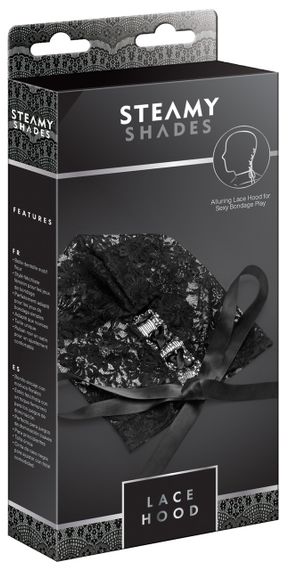 Маска - Steamy Shades Lace Hood sexstyle | Зображення 1