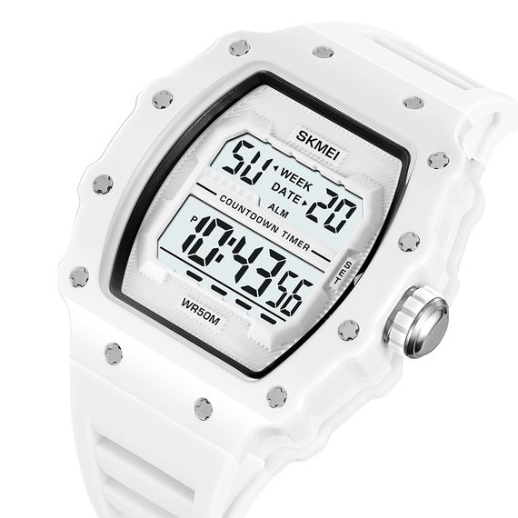 Чоловічий годинник Skmei 2296WT White | Зображення 2
