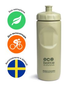 Пляшка для води Smartshake EcoBottle Squee 500ml Dusky Green