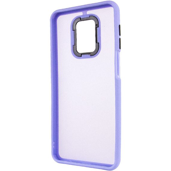 Чохол TPU+PC Lyon Frosted для Xiaomi Redmi Note 9s / Note 9 Pro / Note 9 Pro Max Purple | Зображення 2