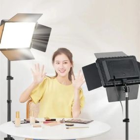 Світлодіодна панель Camera light RL-900 лампа для відео та фото 3000k-6500k з пультом ДК