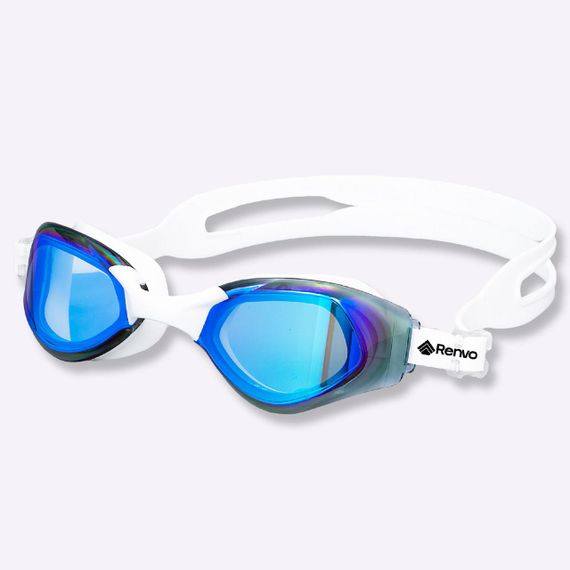 Очки для плавания Renvo Dande Уни Anti-fog Белый, Синий OSFM (2SG200-03)