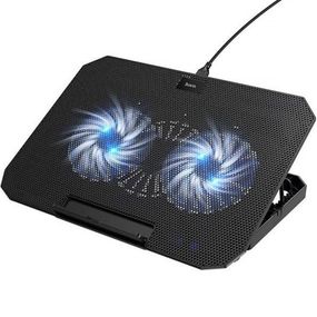 Охлаждающий кулер-подставка для ноутбука Hoco GA4 Jade Cooling Stand Black