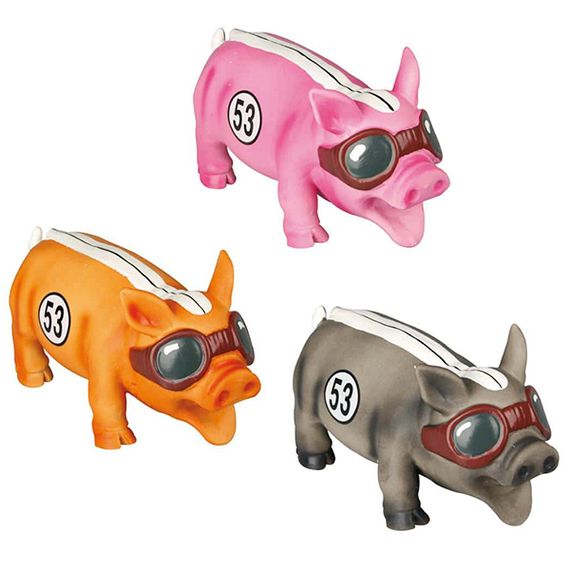 Flamingo Race Pig іграшка для собак, 21 см