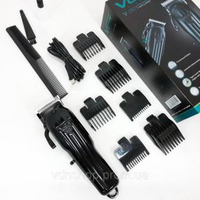 Домашняя машинка аккумуляторная для стрижки волос VGR V-282, Машинка для стрижки волос мощная OU-67