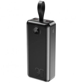 Power Bank мощный Повербанк XO PR240 USB-C 20W/USB-A 22.5W Fully 30000mAh c быстрой зарядкой
