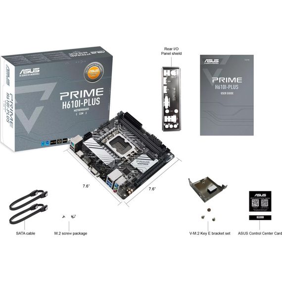 Материнская плата ASUS PRIME H610I-PLUS-CSM | Зображення 5