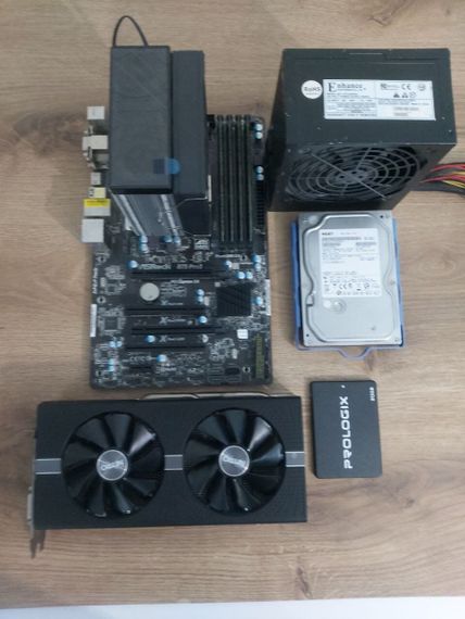 Ігровий ПК GameMax Nova Tower / Intel Core i5-3470 (4 ядра по 3.2 - 3.6 GHz) / 16 GB DDR3 / 512 GB SSD + 500 GB HDD / AMD Radeon RX 570, 4 GB GDDR5, 256-bit / 400W б/в + Подарунок Кабель DVI + живлення | Зображення 6