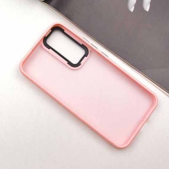 Чохол TPU+PC Lyon Frosted для Samsung Galaxy S25 FE Pink | Зображення 2