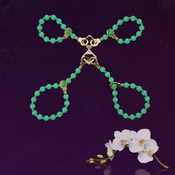 Нефритові наручники та поножі LOCKINK Jade Handcuffs & Anklecuffs | Зображення 1