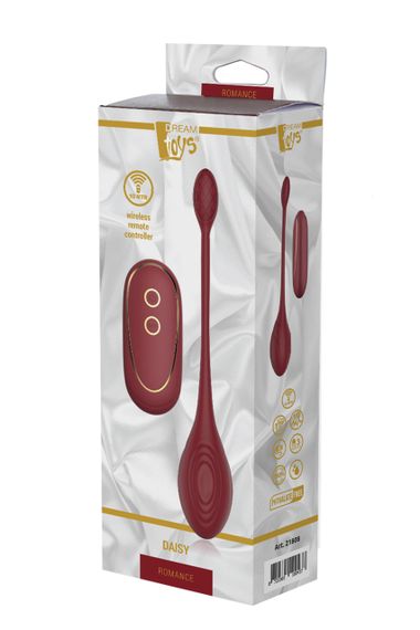 Віброяйце з дистанційним управлінням Dream Toys ROMANCE DAISY | Зображення 1