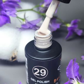 Гель-лак для нігтів Bee Nails 029 (бежево-рожевий) 8мл