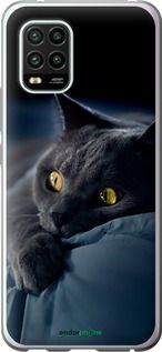 Чохол на Xiaomi Mi 10 Lite Димчастий кіт "825t-1924-2448"