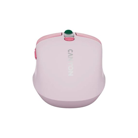 Мышь компьютерная безпроводная Canyon MW-26 Pink CNS-CMSW26P розовая | Зображення 3