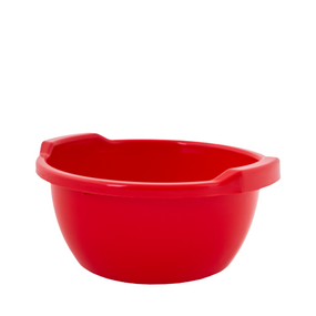 Таз 24л круглий червоний Алеана