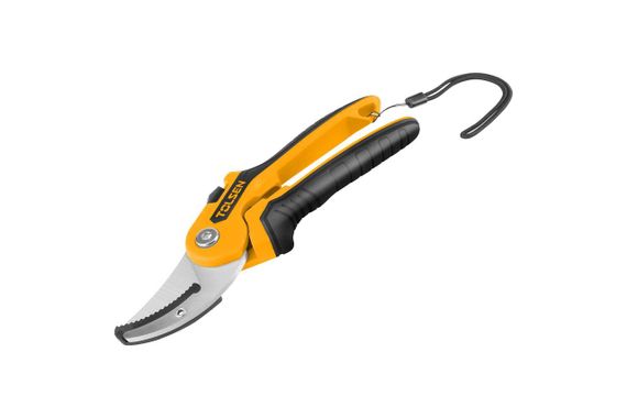 Секатор 215 мм з упором, Ergo рукоятки Tolsen, арт. 31036