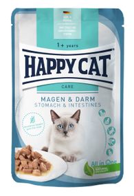 Вологий корм для котів з птахом Happy Cat Beutel Care Magen-Darm, 85 гр