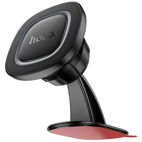 Автодержатель Hoco H73 Crown magnetic (center console) Black / Metal gray | Зображення 3