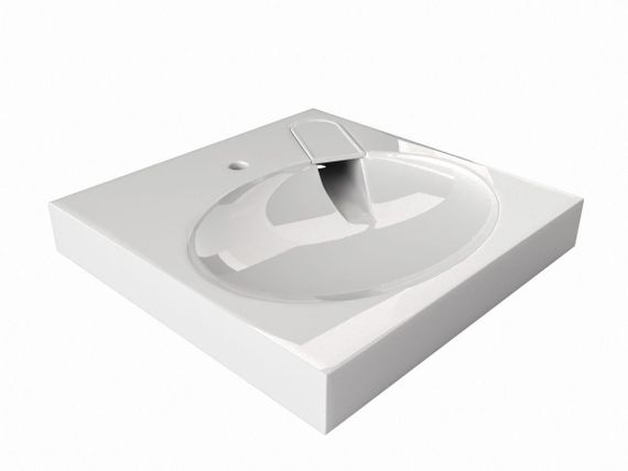 Умивальник на пральну машину Redokss San OCEAN 60x60cм | Зображення 1