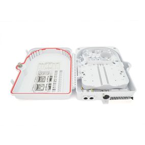 Муфта оптична Merlion ML-OP-F212-PLC, for 2pcs 1x8plc, SC adaptor, матеріал ABS