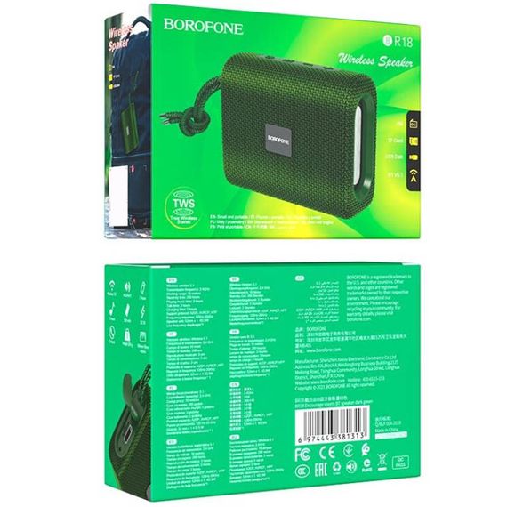 Bluetooth Колонка Borofone BR18 | Зображення 2