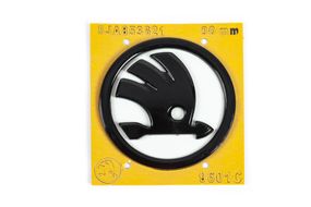 Емблема біла 5JA853621 (89 мм) для Тюнінг Skoda