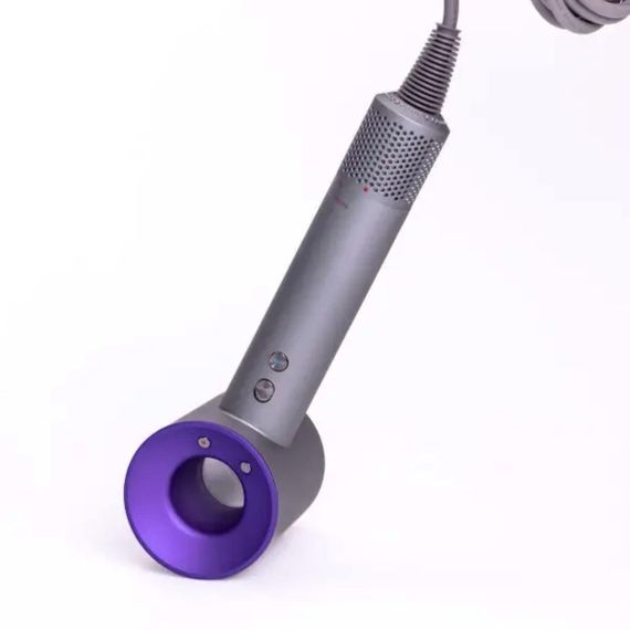 Фен стайлер для волос 5 в 1 Supersonic Premium 1600Вт 5 насадок 3 режима скорости с ионизацией Фиолетовый PH770V | Зображення 2