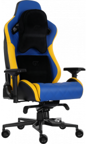 Кресло геймерское GT Racer X-0724 BlueYellow