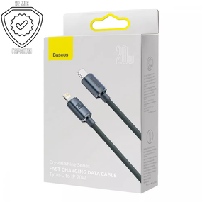 Кабель Baseus Crystal Shine Series Fast Charging Type-C to Lightning 20W (1.2m)