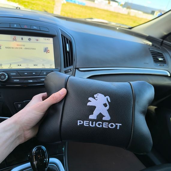 Подушки-підголівники на сидіння автомобіля Peugeot, Подушка підголівник з логотипом OA-40 | Зображення 9