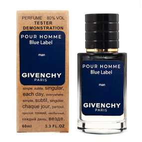 Тестер Givenchy Pour Homme Blue Label  60 мл.