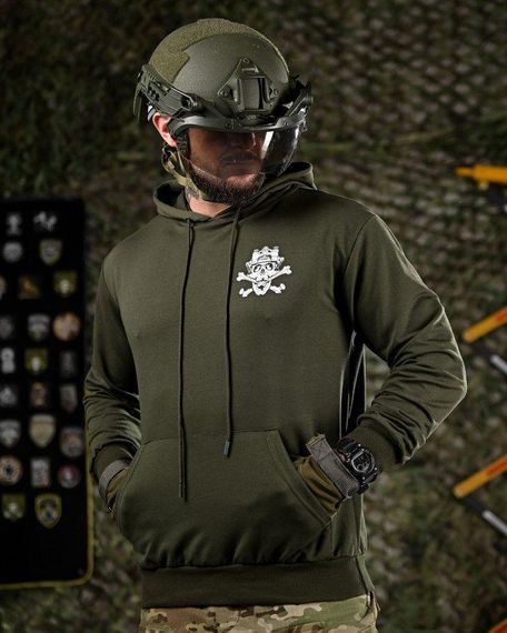Тактична худі MAKLIN Girl трон олива ДЛ7068 | Зображення 1