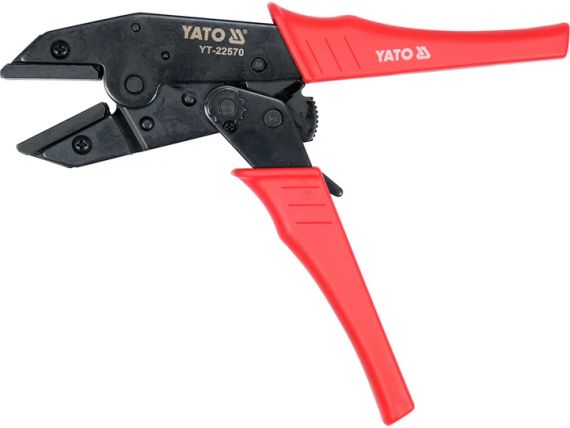 Щипці для обтиску кліпс конекторів кліщі 230 мм YATO YT-22570