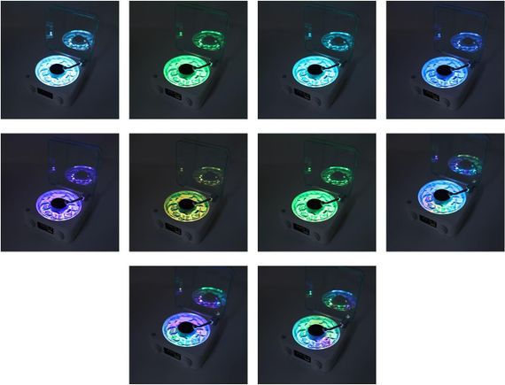 Бездротова музична колонка з годинником XPRO акустика Bluetooth 5 Вт (47179-_465) | Зображення 6
