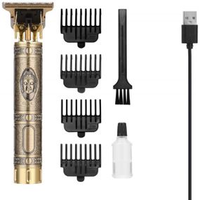 Машинка для стрижки волосся професійна триммер для бороди окантувальна машинка Shuke 3W SK-8017