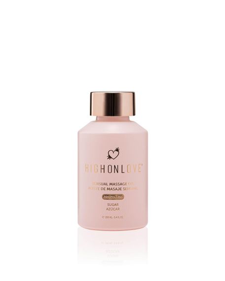 Масажна олія з CBD HighOnLove Sensual Massage Oil Sugar High, 100 мл (Канада) Sex Aura