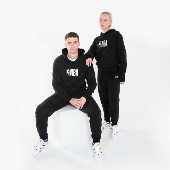 Худі 900 чоловіче/жіноче для баскетболу NBA чорне - XS. | Зображення 1