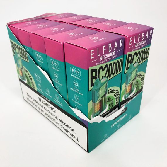 Elf Bar BC20000 смак М'ята перцева (Peppermint) | Зображення 3