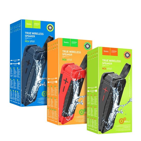 Портативна Bluetooth колонка з потужним звуком та захистом від води XPRO HC6 (32853-01_853) | Зображення 1
