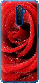Чехол на Realme X2 Pro Красная роза "529u-1866-17620"