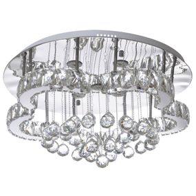 Люстра потолочная хрустальная LED 72W WW+NW+CW CH (BR-989C/1)
