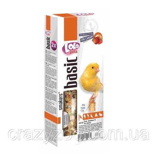 Лакомство для канареек Lolo Pets Smakers с фруктами 60 г LO-72510