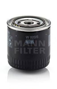Фільтр масляний двигуна CHRYSLER VOYAGER 2.5-3.8 88-08 (вир-во MANN) MANN-FILTER W9206 на CHRYSLER PHANTOM седан