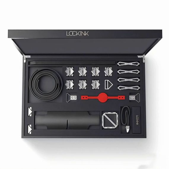 БДСМ-набор LOCKINK Bondage & Restraint Set Чорний