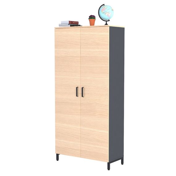 Шкаф офисный Loft Design LT-900-1900 антрацитборас | Зображення 1